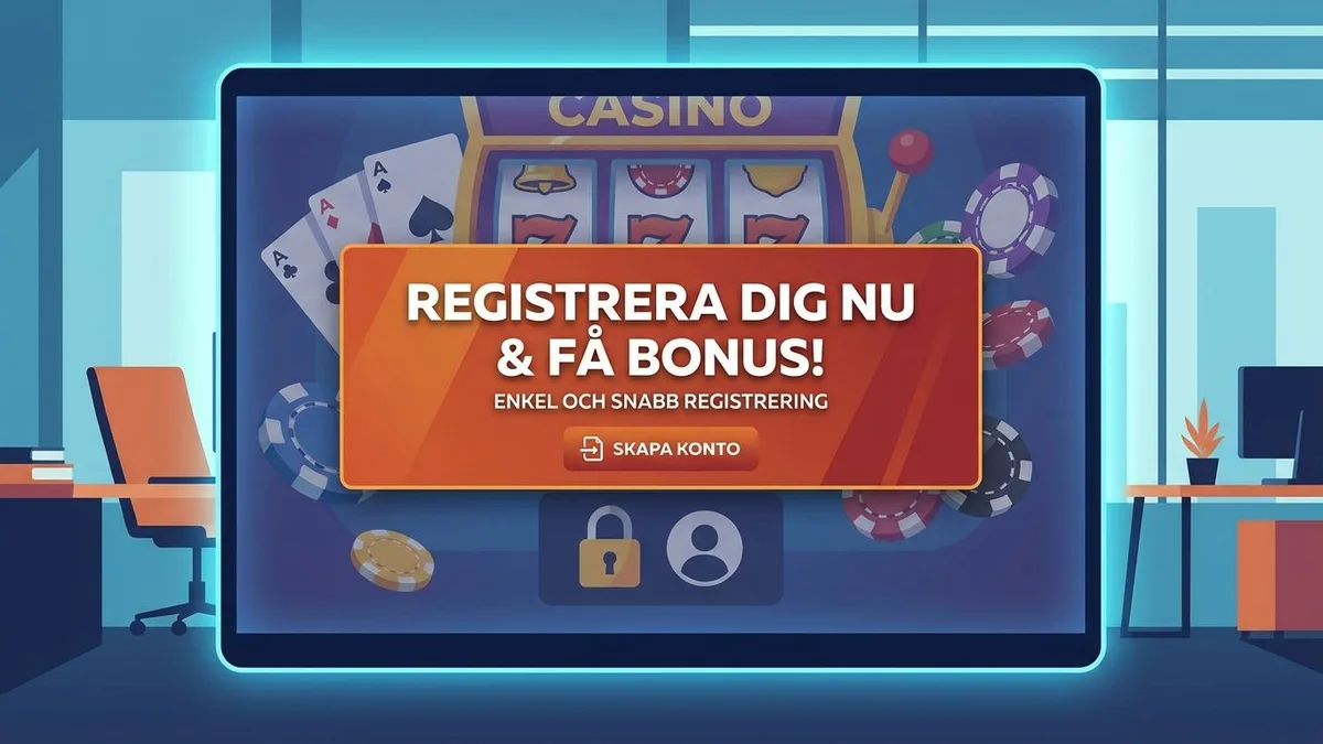 Registrera dig med bonus